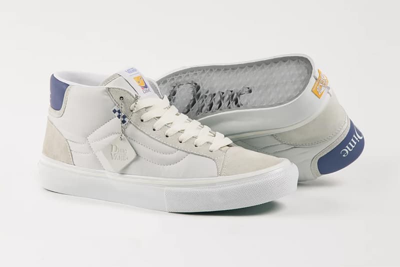 率先揭露 Dime x Vans Skate 全新 Mid Skool「Navy/White」配色版本