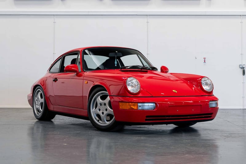 稀有完美出廠車況 1991 年 Porsche 911 Carrera RS 展開拍賣