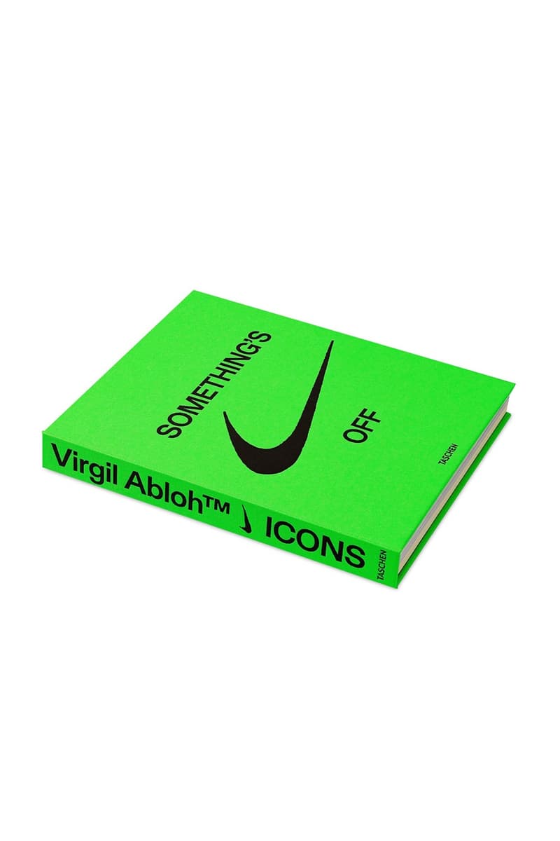 Nike x Virgil Abloh 聯乘鞋履精裝書籍《ICONS》上架情報
