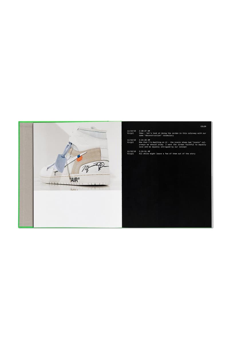 Nike x Virgil Abloh 聯乘鞋履精裝書籍《ICONS》上架情報