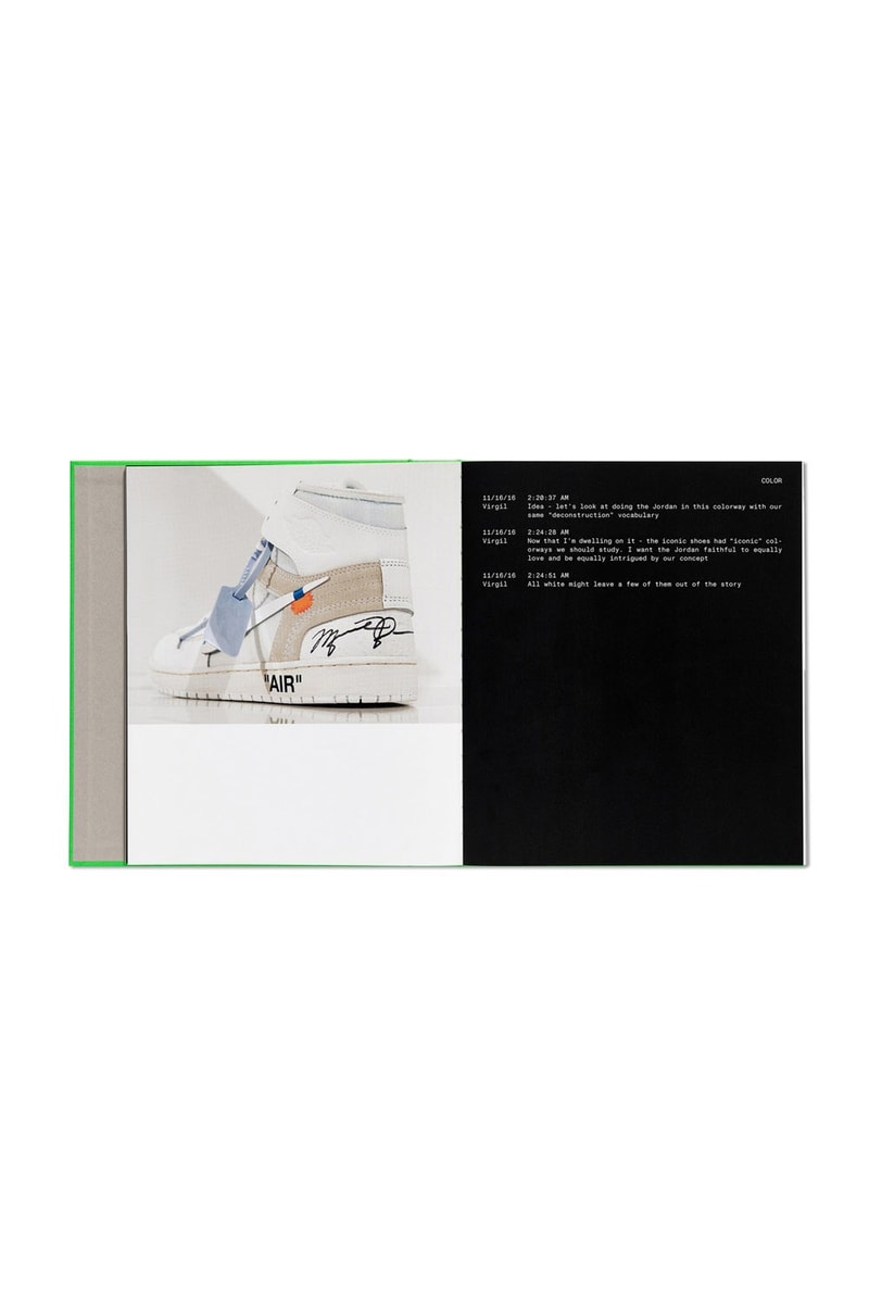 Nike x Virgil Abloh 聯乘鞋履精裝書籍《ICONS》上架情報
