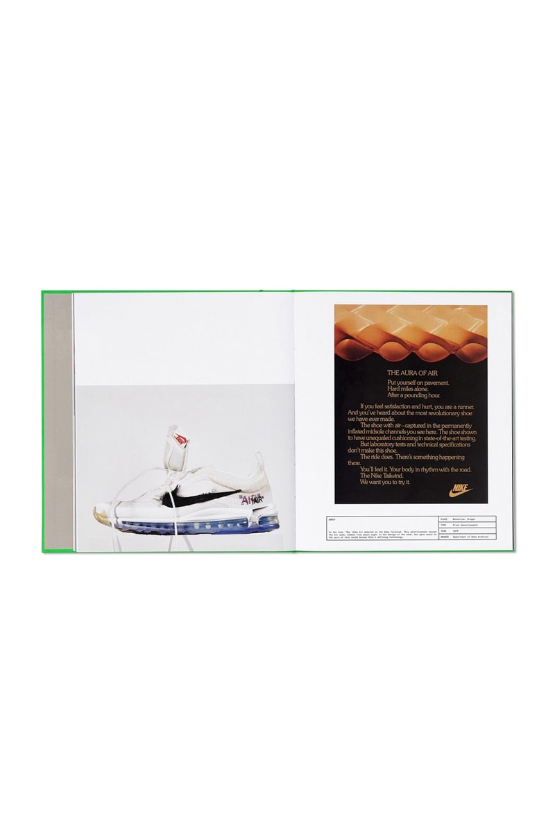 Nike x Virgil Abloh 聯乘鞋履精裝書籍《ICONS》上架情報