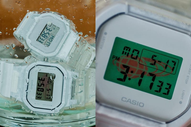 BEAMS x G-Shock 全新聯乘「Clear & White & Crazy」系列錶款發佈