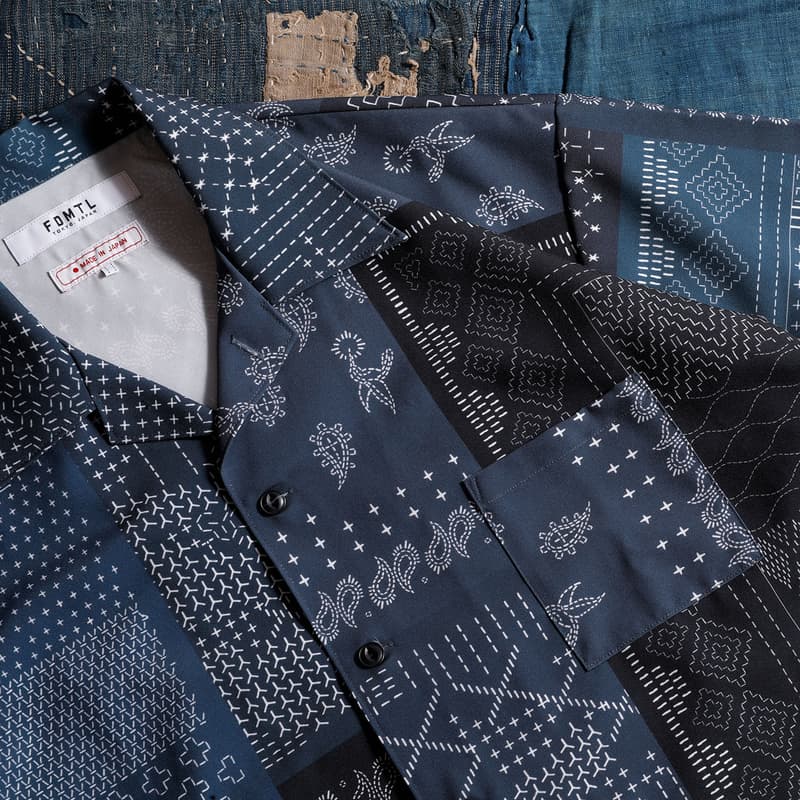 FDMTL 携手 STUDIOUS TOKYO 打造全新古巴领短袖衬衫