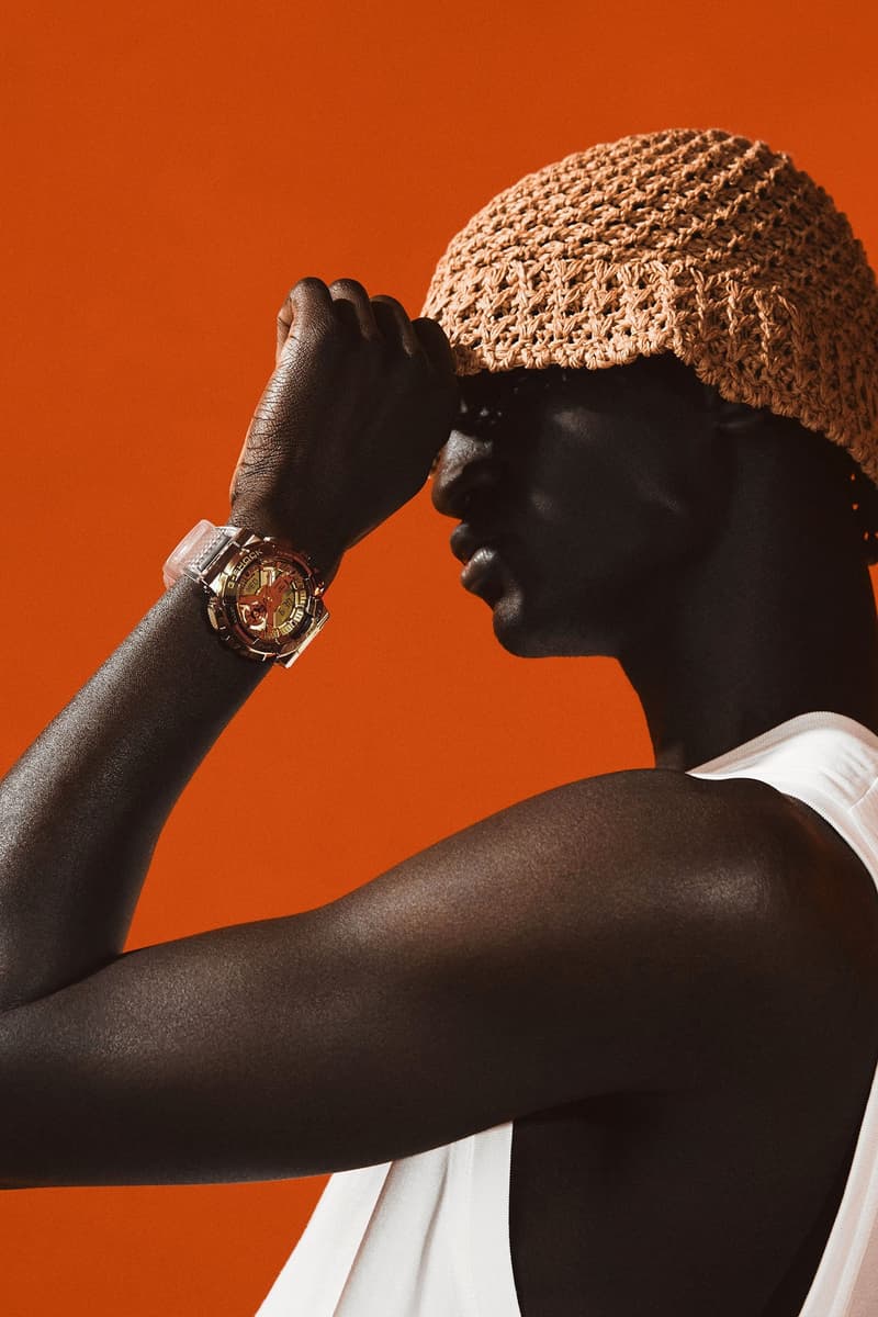 G-SHOCK 不锈钢表盘系列「Skeleton Gold」发布