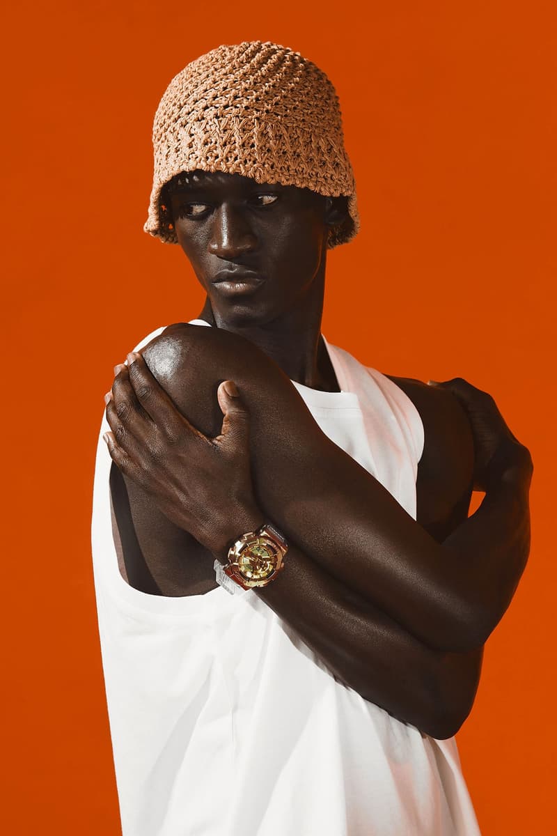 G-SHOCK 不锈钢表盘系列「Skeleton Gold」发布