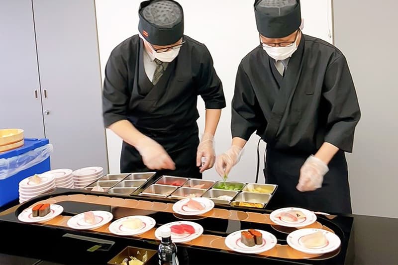 日本連鎖迴轉壽司 Kappa Sushi 推出「出租輸送帶」服務