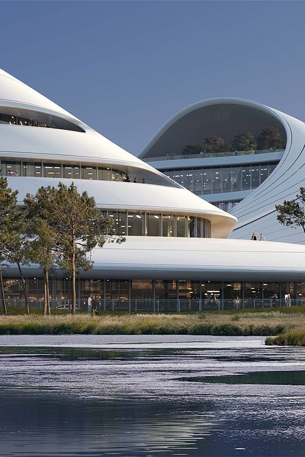 MAD 建築事務所打造佔地超過 6000 平方公尺文娛中心