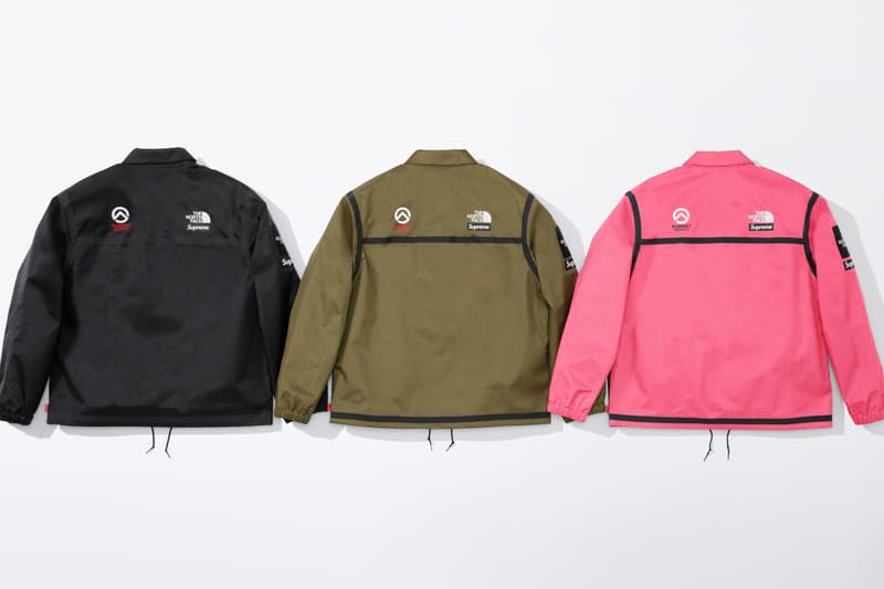 Supreme x The North Face 2021 春季聯乘系列發佈