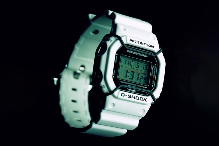 thisisneverthat x G-Shock 全新聯乘 DW-5600 錶款發佈