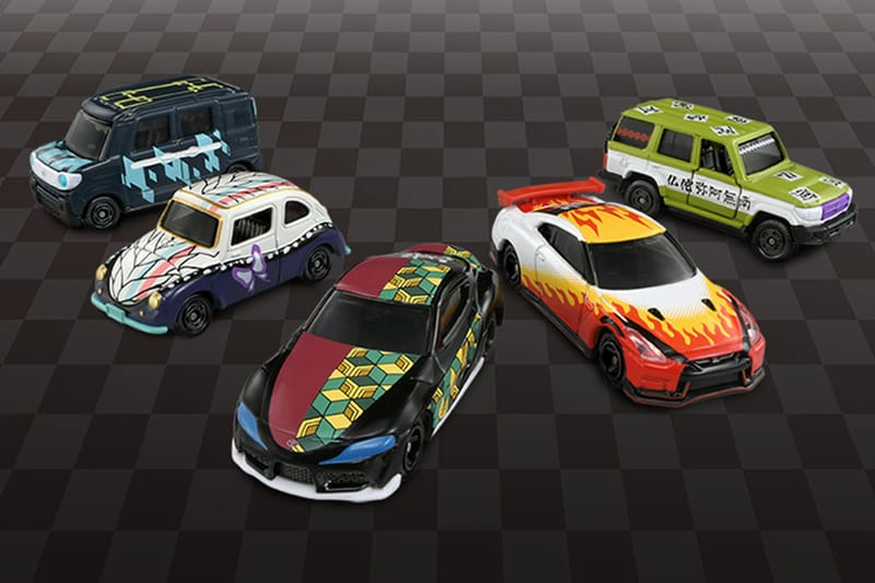 TOMICA 攜手《鬼滅の刃》推出全新聯乘合金模型車