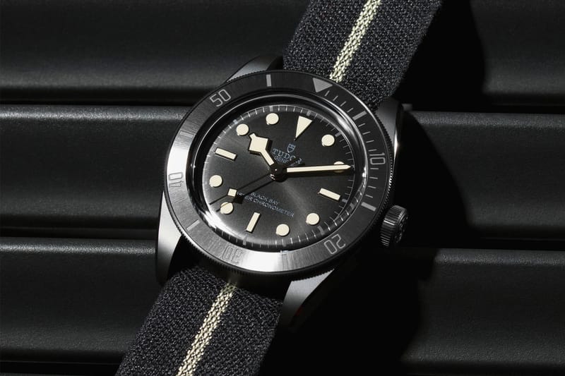 Tudor 發表全新陶瓷材質黑魂樣式 Black Bay 潛水腕錶