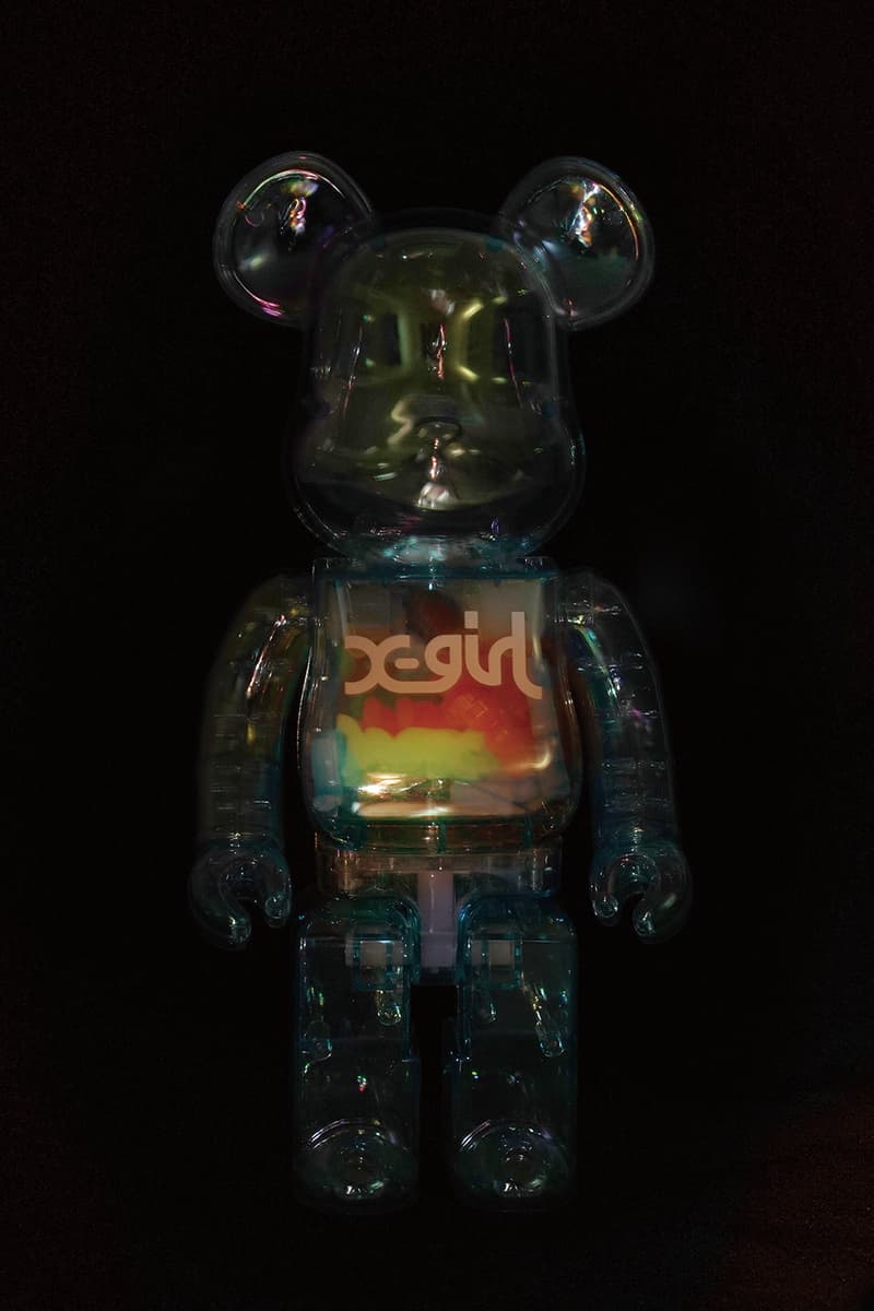 X-girl x Medicom Toy 全新联名合作款  Be@rbrick 即将发售