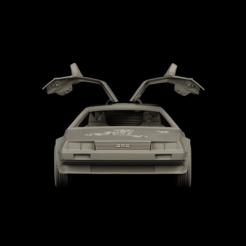 Archive Editions 携手 Daniel Arsham 发布全新限量艺术作品《被侵蚀的 DeLorean》