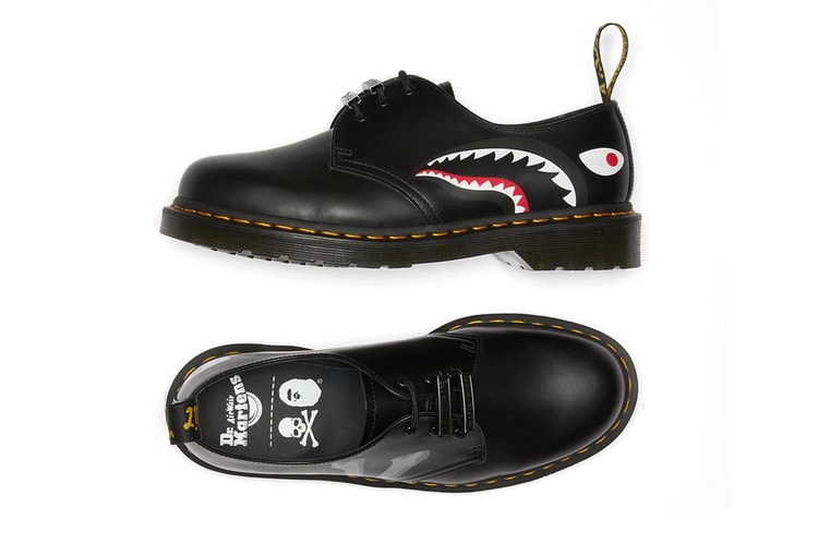 Dr. Martens x BAPE x Mastermind Japan 三方聯乘「1461 Oxford」即將登場