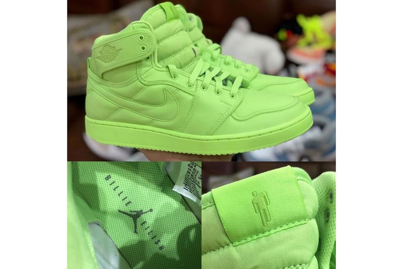 Billie Eilish 個人聯名 Air Jordan 1 KO 鞋款率先曝光