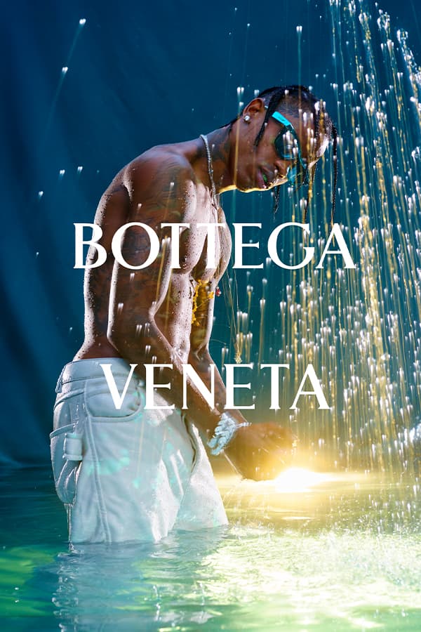Travis Scott 登上 Bottega Veneta 季度線上刊物「ISSUE 02」
