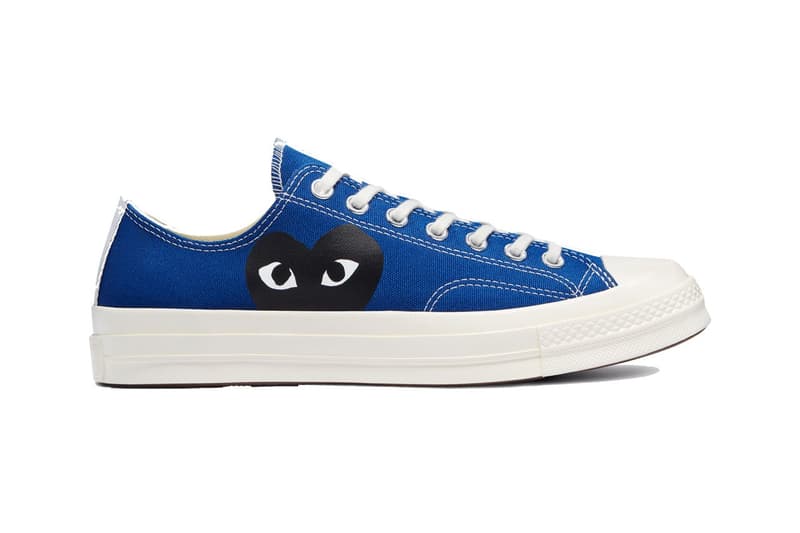 COMME Des GARÇONS PLAY x Converse Chuck 70 全新配色設計登場