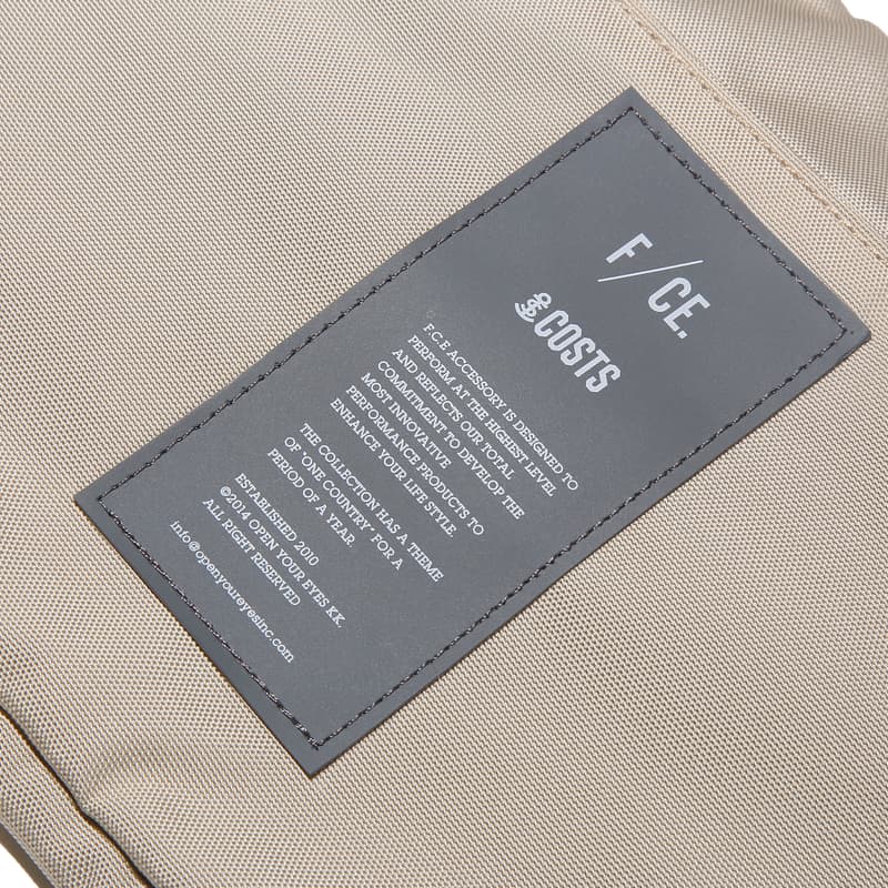 COSTS x F/CE. 首個聯名包袋系列正式登場
