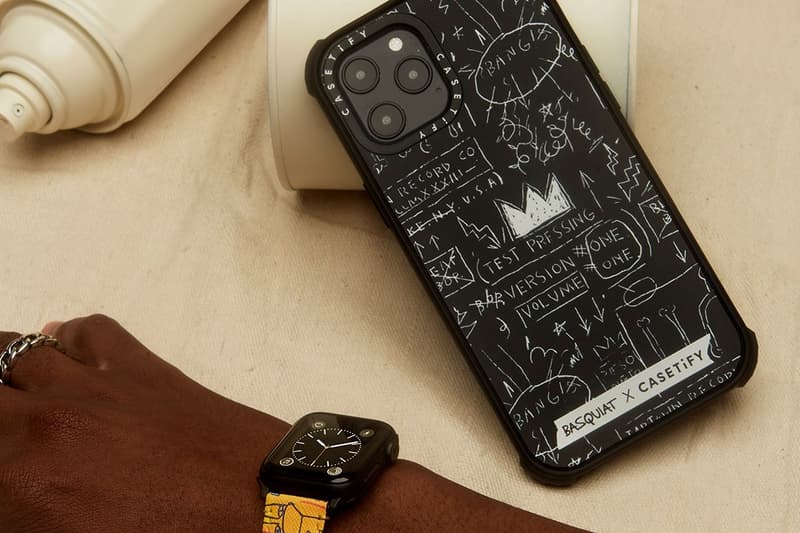 CASETiFY 致敬美國傳奇塗鴉藝術家 Jean-Michel Basquiat 推出全新聯名配件系列