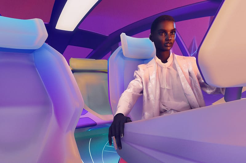 虚拟超模试驾 LEXUS 概念电动车 LF-Z