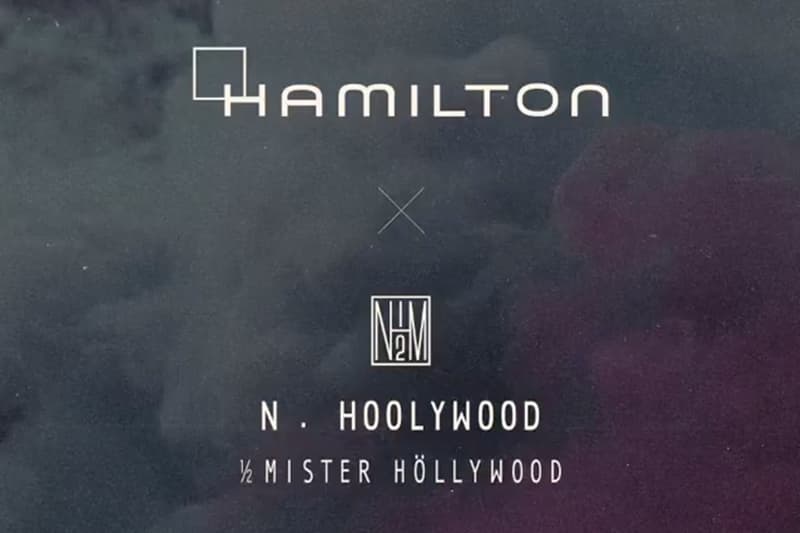 N.HOOLYWOOD 率先曝光與 Hamilton 全新聯乘預告