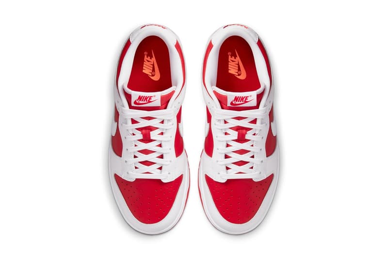 率先近賞 Nike Dunk Low 最新配色「University Red/White」