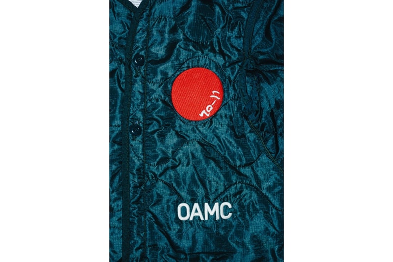 OAMC 最新「DOT Peacemaker Liner」夾克即將登場