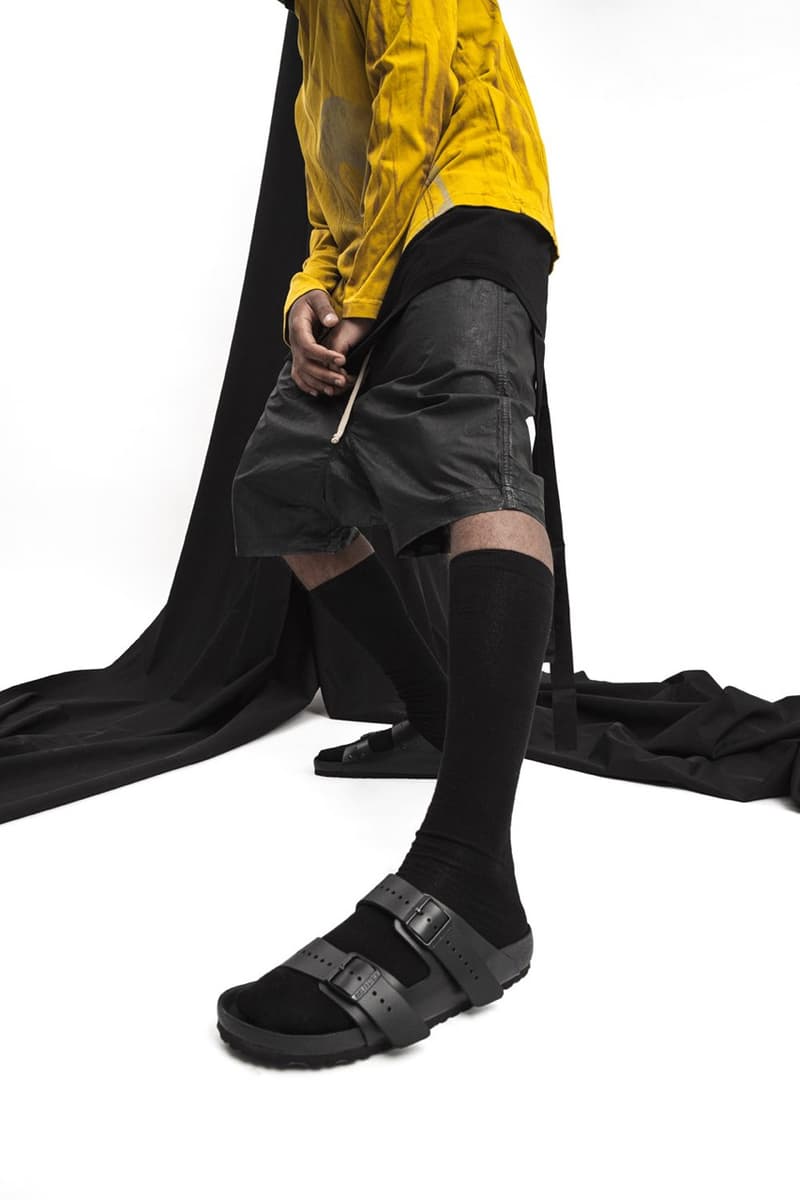 Rick Owens x Birkenstock 全新聯名系列鞋款發佈