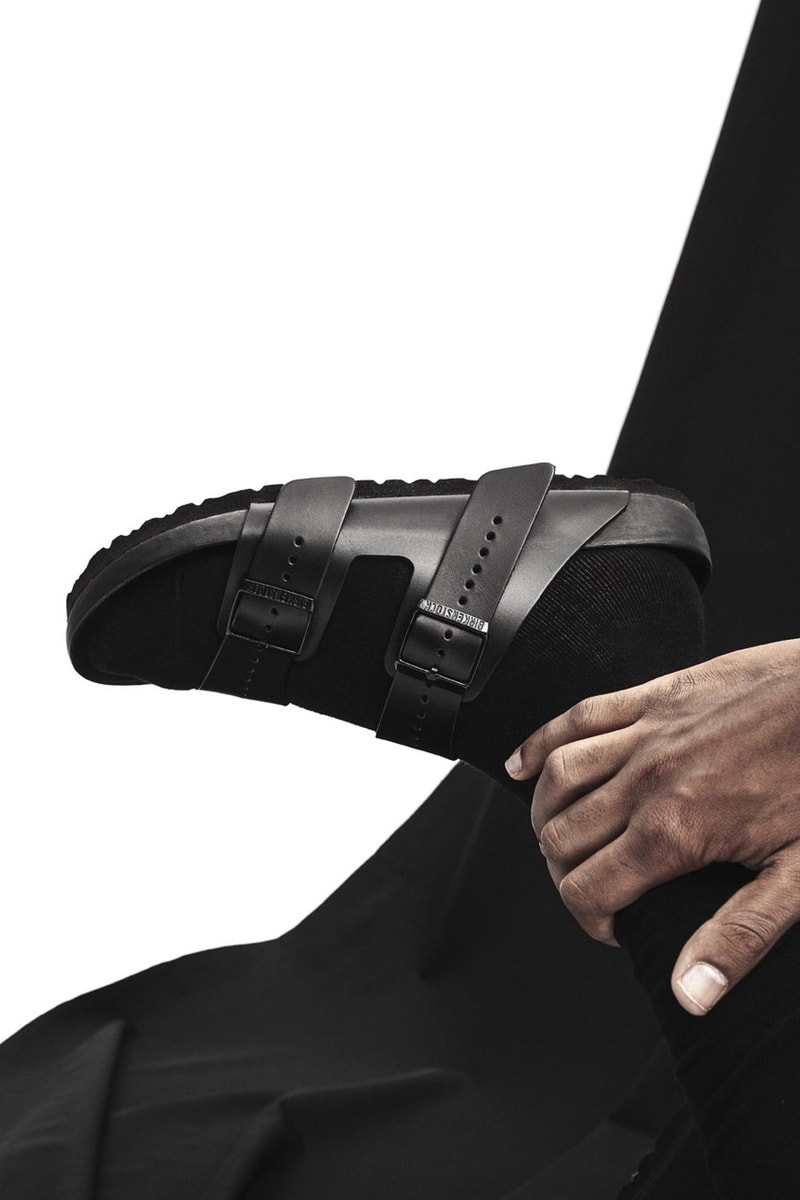 Rick Owens x Birkenstock 全新聯名系列鞋款發佈