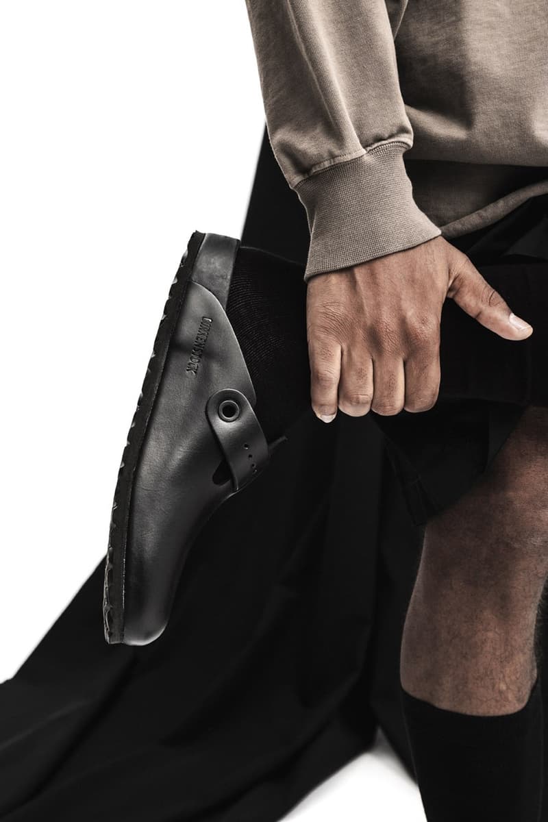 Rick Owens x Birkenstock 全新聯名系列鞋款發佈