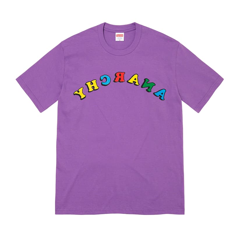 Supreme 2021 夏季 T-Shirt 系列正式登場