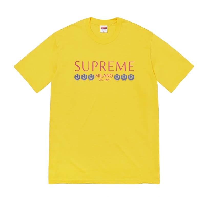 Supreme 2021 夏季 T-Shirt 系列正式登場