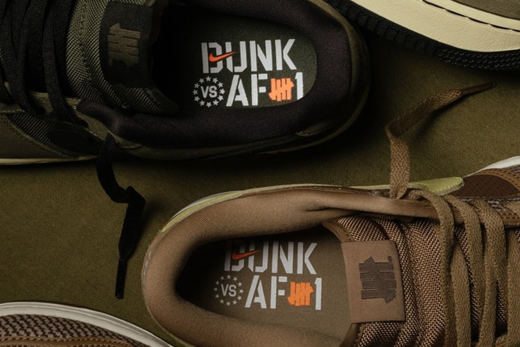 UNDEFEATED x Nike「Dunk Vs. AF-1」聯乘系列官方發售情報公佈
