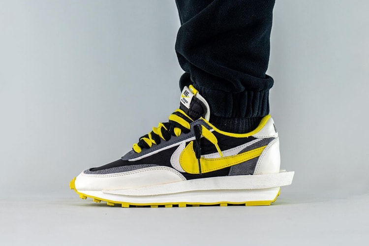再次近賞 UNDERCOVER x sacai x Nike LDWaffle「Bright Citron」三方聯乘鞋款
