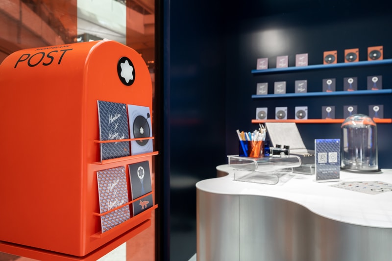 回顾 Montblanc x Maison Kitsuné 胶囊系列限时精品店