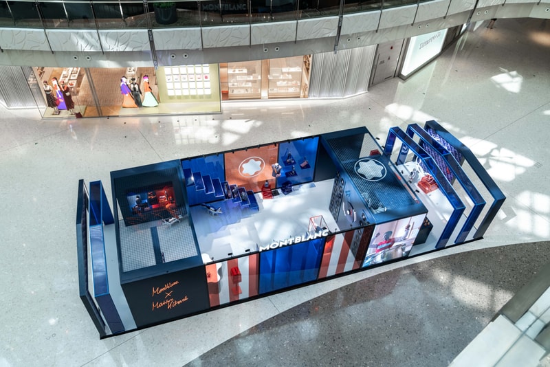 回顾 Montblanc x Maison Kitsuné 胶囊系列限时精品店