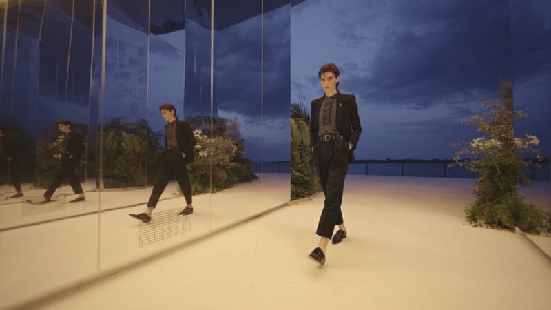 SAINT LAURENT 2022 春夏男装系列大秀正式登场