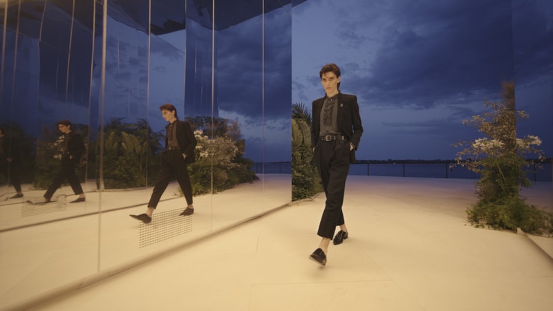 SAINT LAURENT 2022 春夏男装系列大秀正式登场