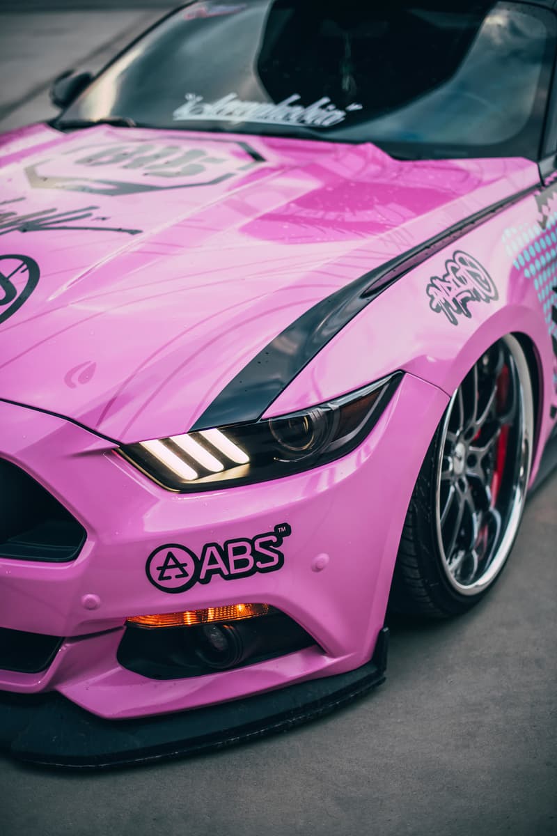 ABS CREW 打造漫画涂鸦版 Ford Mustang 改装车
