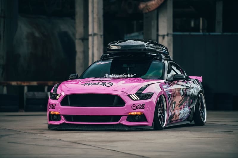 ABS CREW 打造漫画涂鸦版 Ford Mustang 改装车