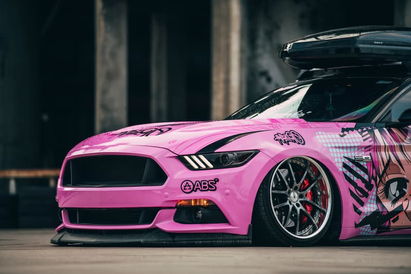 ABS CREW 打造漫画涂鸦版 Ford Mustang 改装车