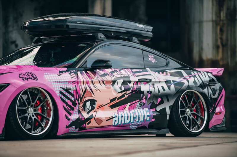 ABS CREW 打造漫画涂鸦版 Ford Mustang 改装车