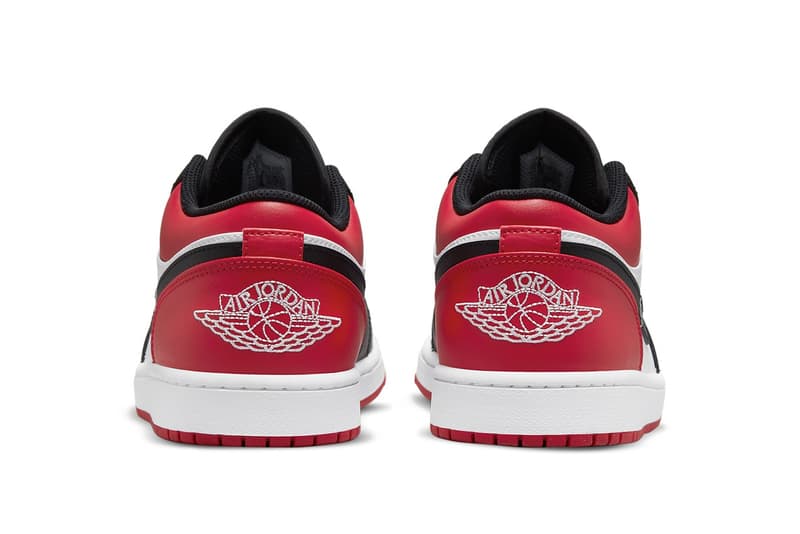 Air Jordan 1 Low 全新配色「Bred Toe」發佈