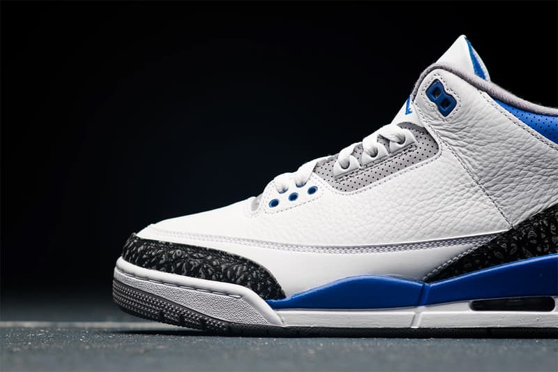 率先近赏 Air Jordan 3「Racer Blue」全新图辑