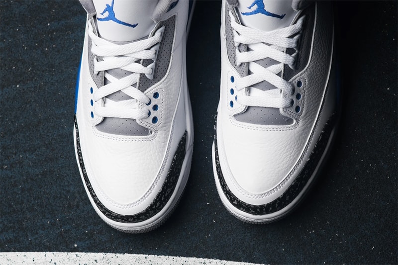 率先近赏 Air Jordan 3「Racer Blue」全新图辑