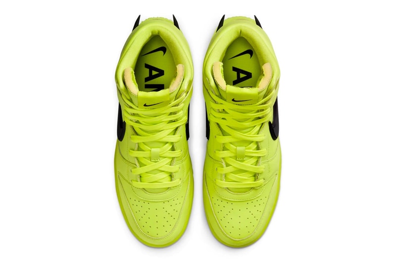 AMBUSH x Nike Dunk High 最新聯名配色「Flash Lime」正式登場