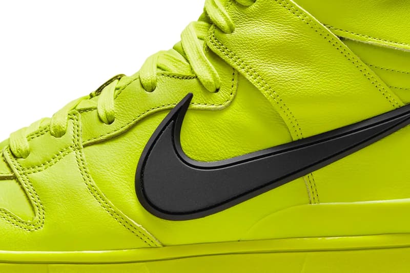 AMBUSH x Nike Dunk High 最新聯名配色「Flash Lime」正式登場