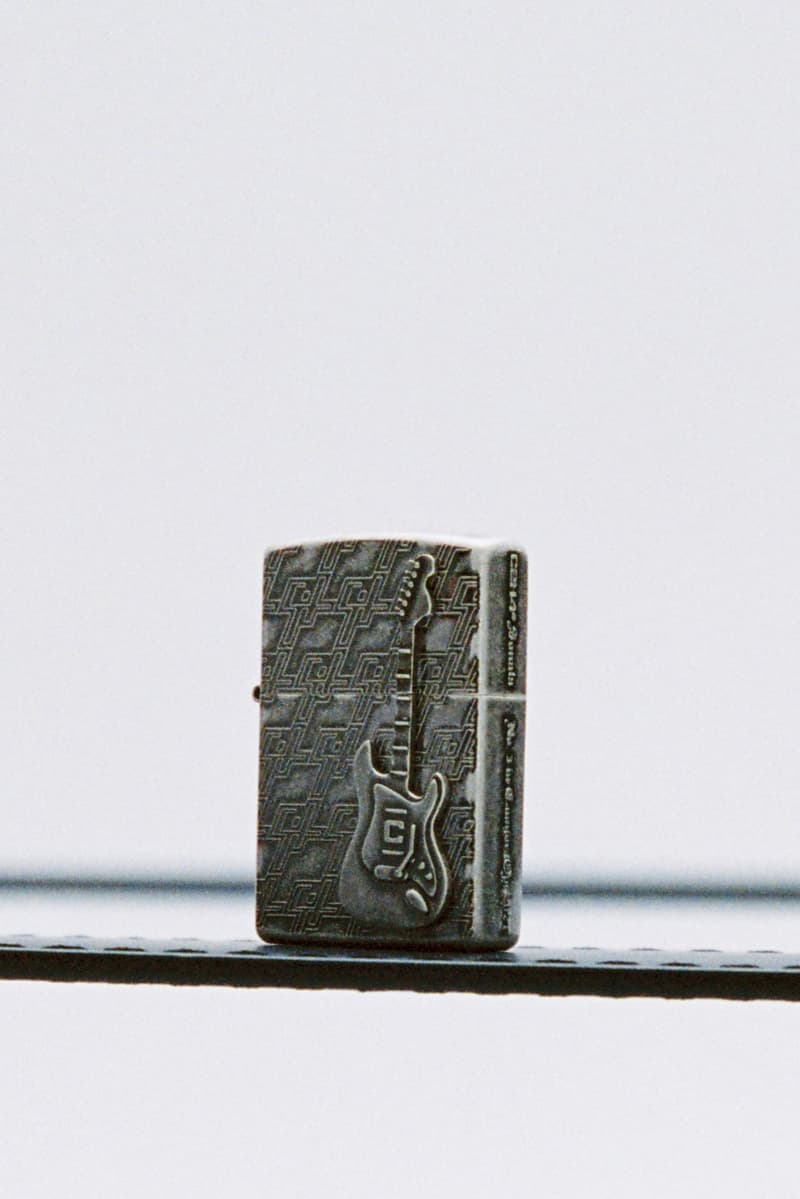 C2H4 携手 Zippo 打造联名仿古银吉他打火机