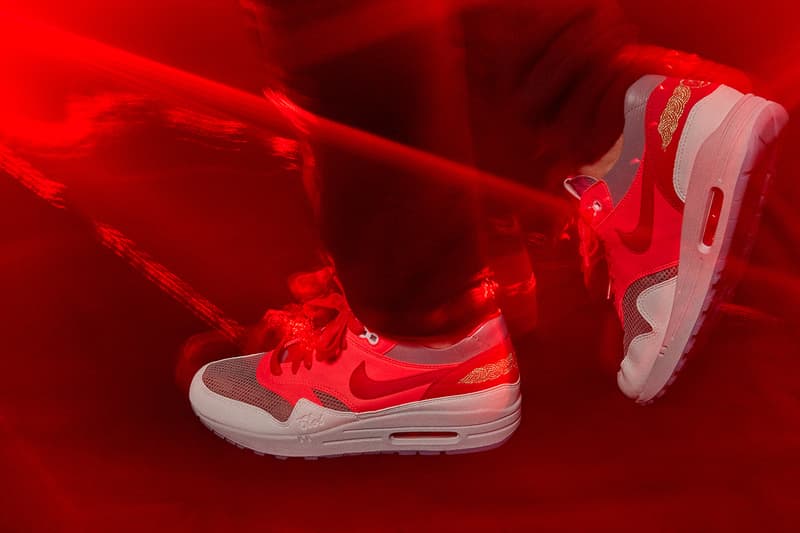 CLOT x Nike Air Max 1 最新聯名配色「K.O.D. Solar Red」正式登場